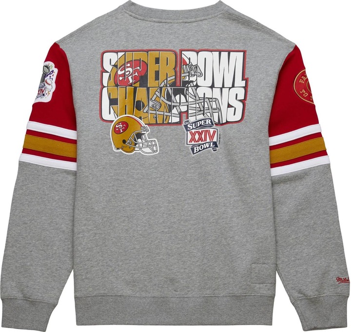 Produktbild Mitchell & Ness Fleece 4.0 Pullover San Francisco 49ers - S (S)