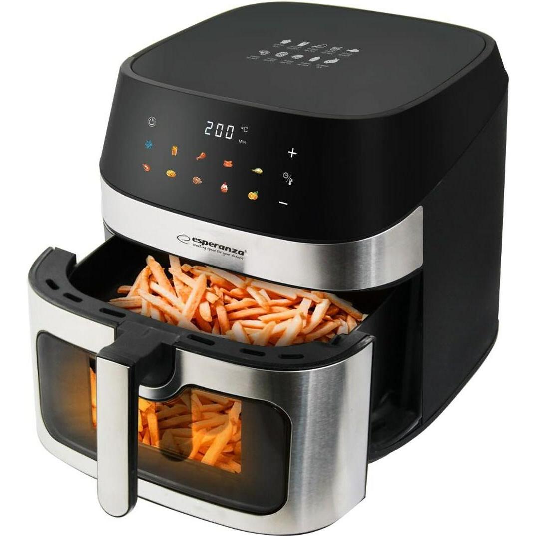 Esperanza EKA005 Fettfreie Friteuse 8L 1600W Inox (EKA005)