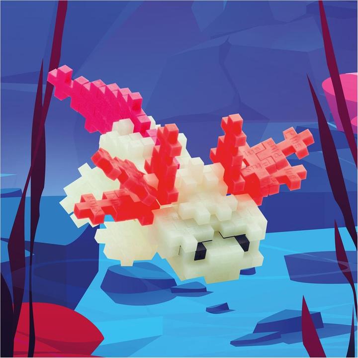 Image du produit Plus-Plus 100 Kreativ Bausteine Axolotl