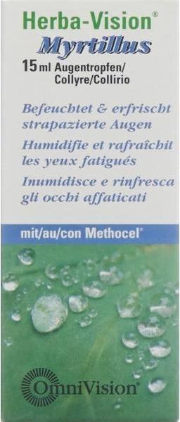Image du produit OmniVision Collyre Herba-Vision Myrtillus (15 ml, 15 ml)