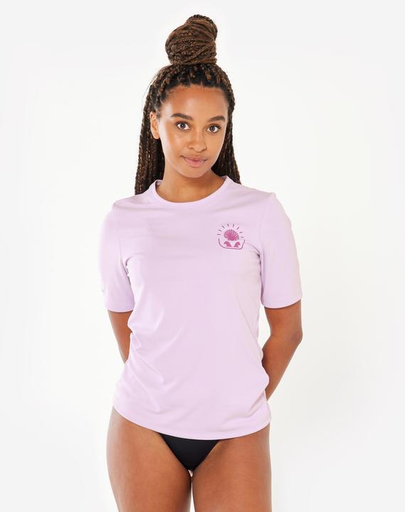 Immagine prodotto Olaian UV-Shirt Damen kurzarm Malou lila (XXL)