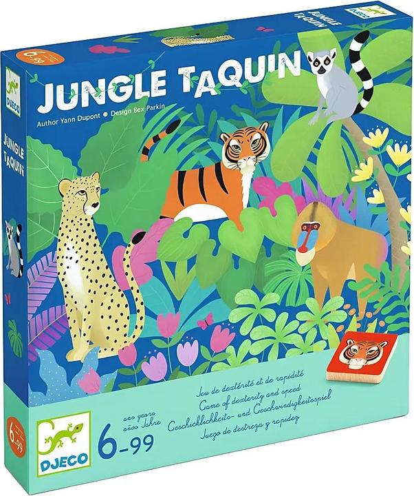 Actual product image Djeco Jungle Taquin (English, French, German)