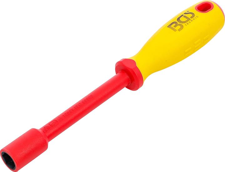Produktbild BGS VDE-Steckschlüssel-Schraubendreher Sechskant SW 13 mm Klingenlänge 125 mm (6-Kant)