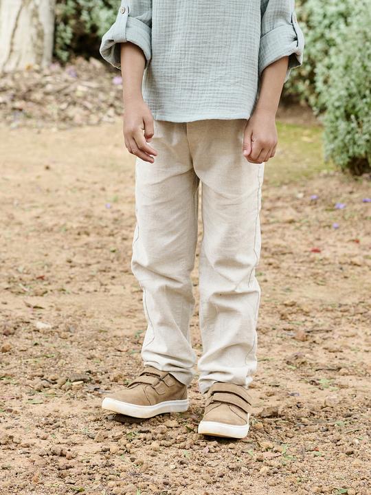 Produktbild Vertbaudet Jungen Hose mit Leinenanteil (98)