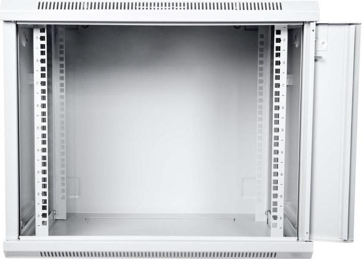 Image du produit Digitus Armoire murale 9U, 600x450mm, gris RAL 7035 (9 HE, Rack 19 pouces)