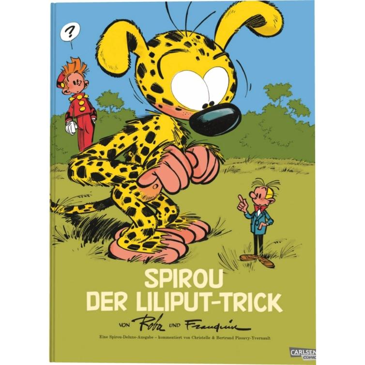 Thumbnail - Spirou Deluxe Der Liliput-Trick, Belletristik von Michael Hein, André Franquin
