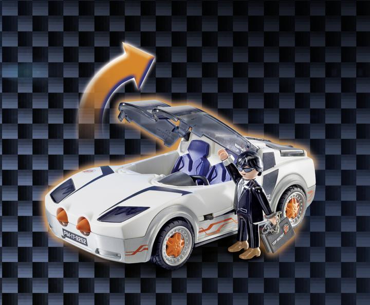 Immagine prodotto Playmobil 71587 La Spy Racer dell'Agente P (71587, Agenti Top Playmobil)
