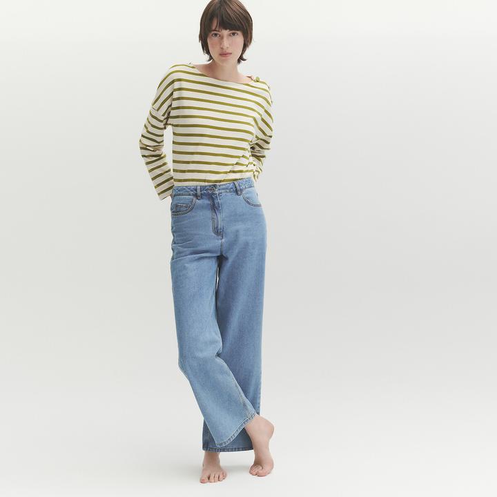 Image du produit La Redoute Collections Ringelshirt Signature AIMIE mit lockerer Schnittform (38, M)