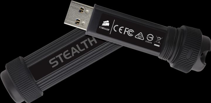 Actual product image Corsair Flash Survivor Stealth (512 GB, USB-A, USB 3.0)
