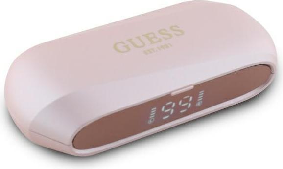 Produktbild Guess Kabellose Kopfhörer Elongated Metallic ENC TWS Bluetooth Headset - Rosa (ANC, 26 h, Kabellos)