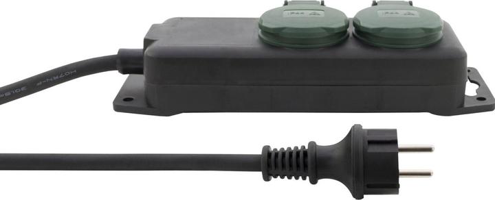 Actual product image REV Power strip IP44 2-fold 1.4m (2 x, CEE 7/3, 1.40 m)
