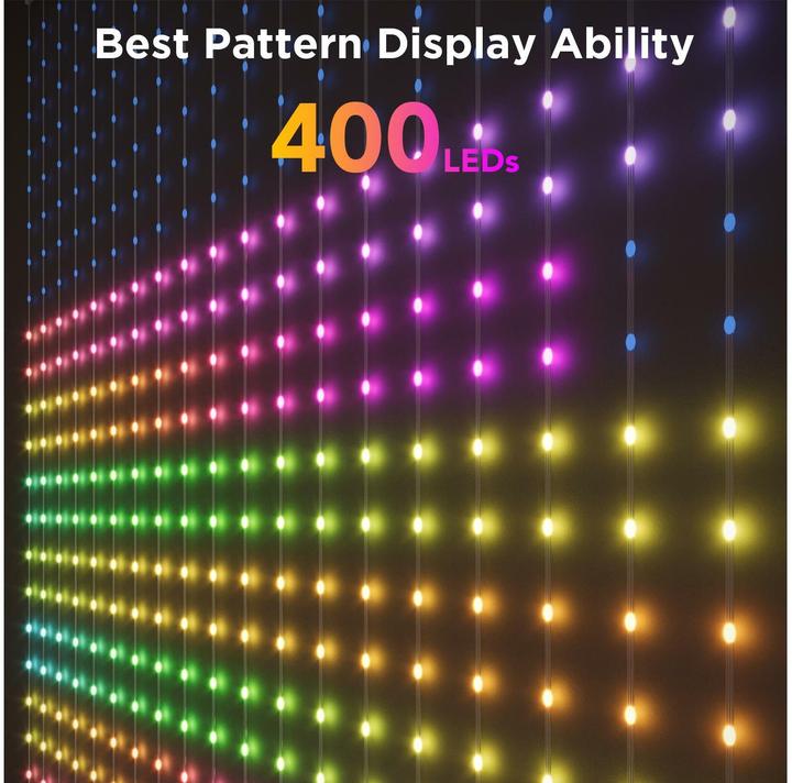 Actual product image Govee Curtain Light (RGBIC, 150 cm, Indoor)