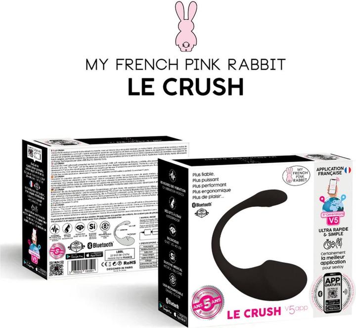 Produktbild Clara Morgane Le Crush Noir - Controlled application