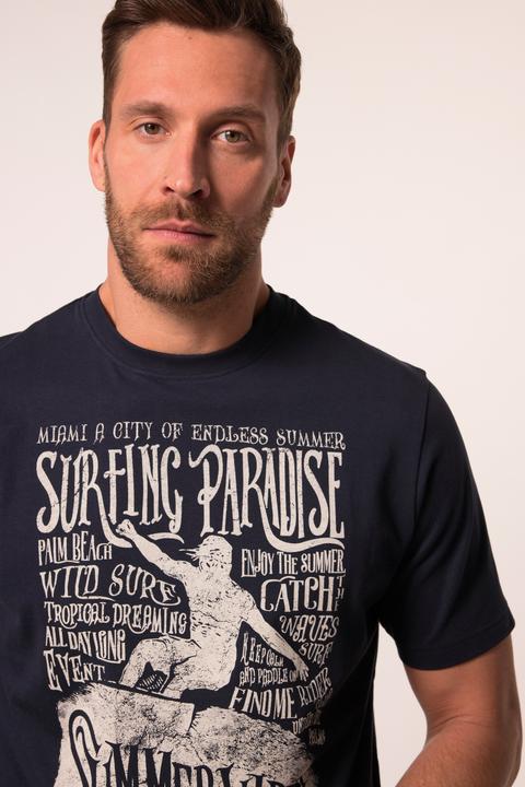 Produktbild JP1880 T-Shirts, 2er-Pack, Halbarm, Brustprint, bis 8XL (7XL)