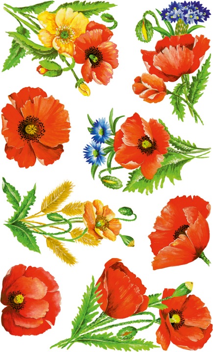 Actual product image Z-Design Sticker Blumen