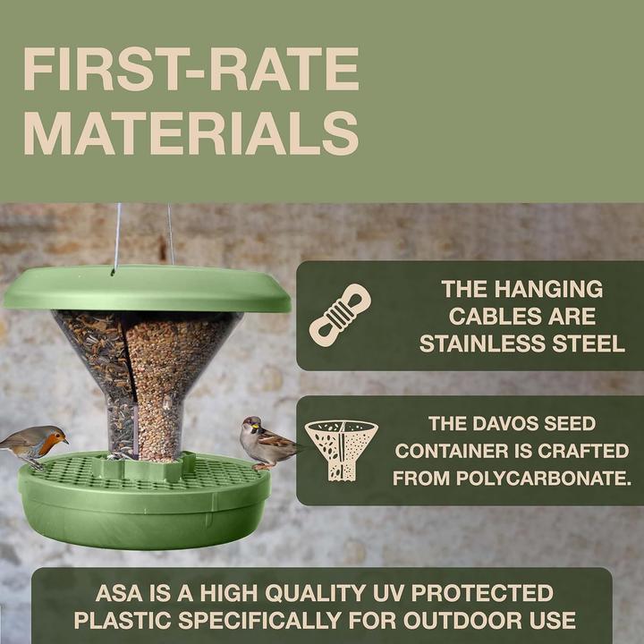 Actual product image Swissinno Vogel-Futtersilo Davos sage SMART BIRDS