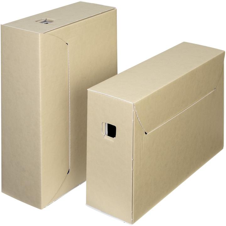 Loeffs patent Loeff's Patent archive box A4 W:120mm brown 50PK (A4)