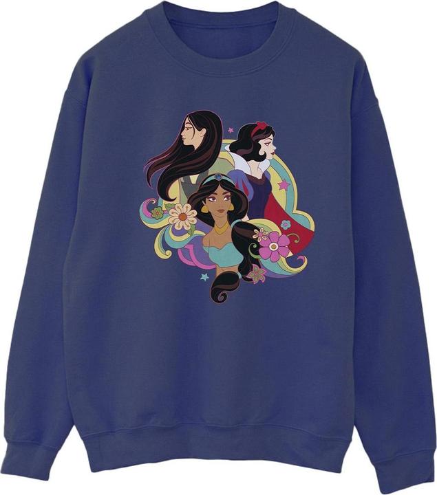 Image du produit Disney - Sweat PRINCESS MULAN JASMINE SNOW WHITE - Femme (XL)