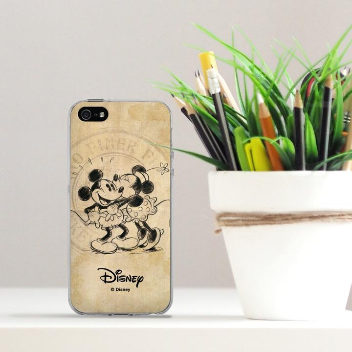 Produktbild DeinDesign Silikon Hülle für Apple iPhone 5s Handyhülle Case Smartphone Schutzhülle Mickey Mouse Minnie Mouse (Apple iPhone 5s)