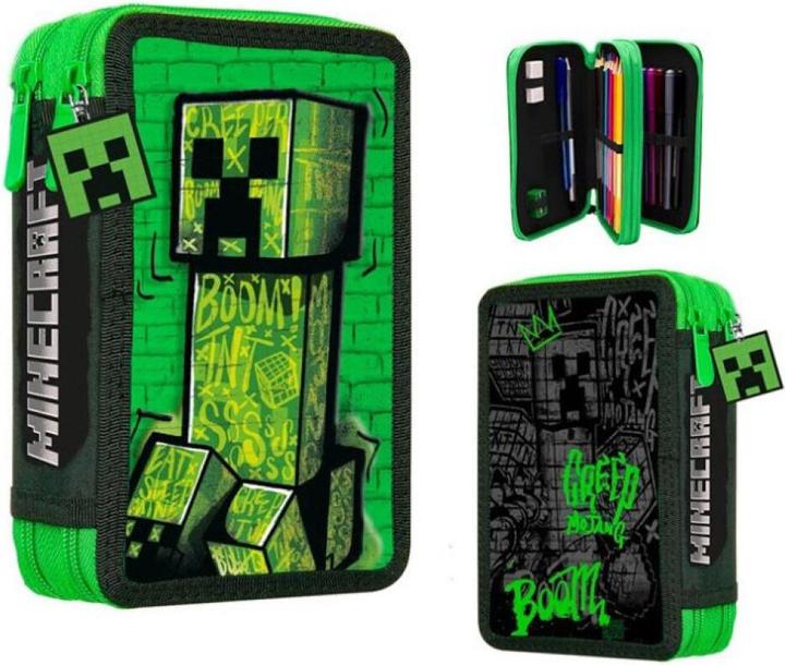 Actual product image Kids Licensing Minecraft double pencil case