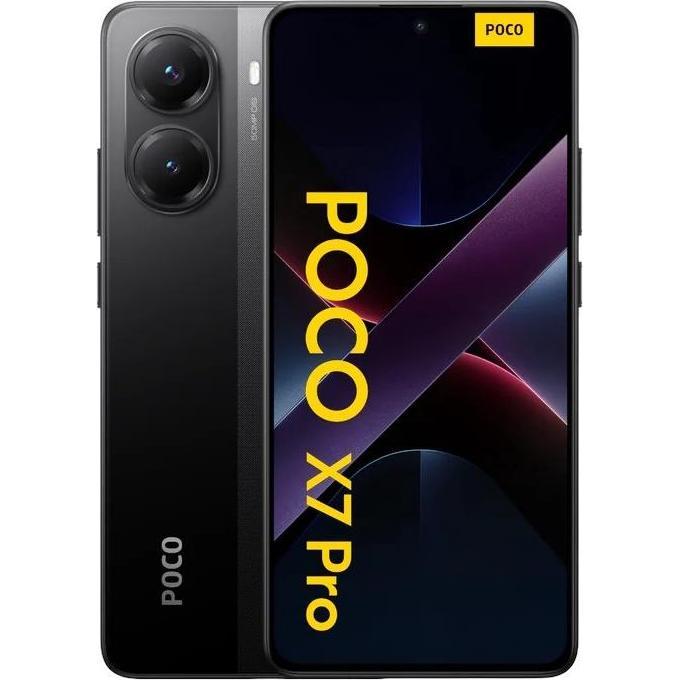 Xiaomi Poco X7 Pro (256 GB, Black, 6.67", Dual SIM, 5G), Smartphone, Schwarz