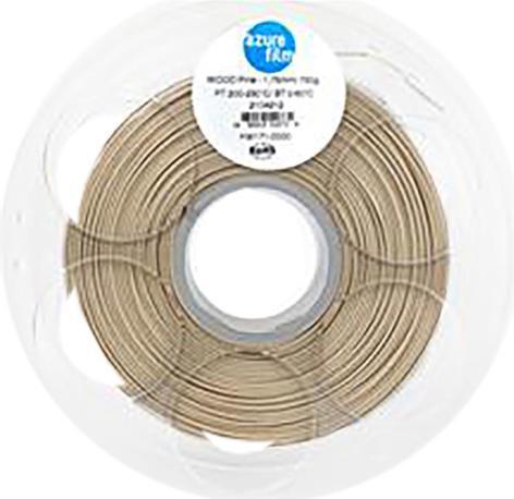 Actual product image AzureFilm Wood Pine 1.75mm 750g 3D Filament (PLA, 1.75 mm, 750 g)