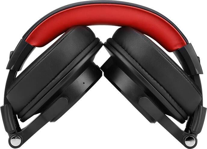 Produktbild OneOdio A70 - draadloze koptelefoon - microfoon - muziek|studio|DJ (zwart/rood) (50 h, Kabellos)