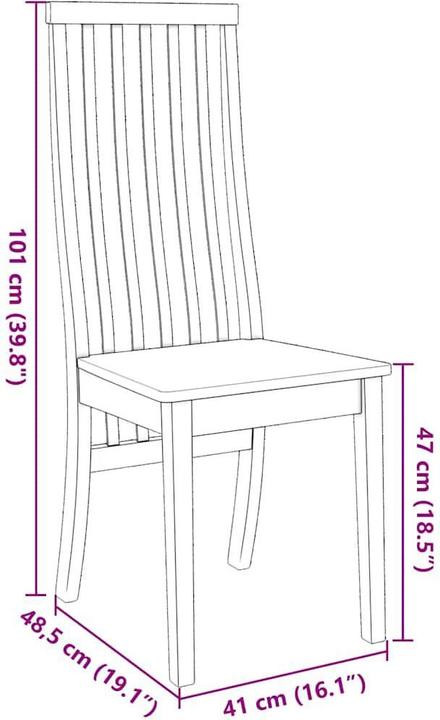 Image du produit vidaXL Esszimmerstuhl