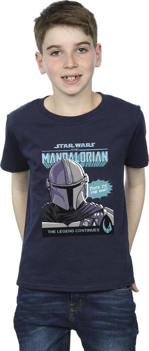 Produktbild Star Wars Mando Comic Cover TShirt Jungen (140, 146)