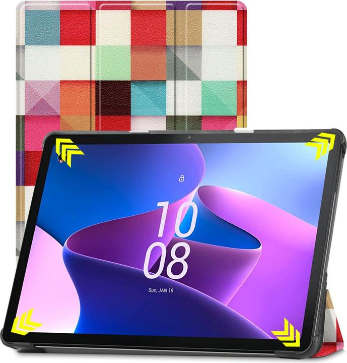 Actual product image Lobwerk 2in1 Tablet Set for Lenovo Tab M10 3rd Generation 2022 TB-328F 10.1 inch with Magnetic Cover Auto (Lenovo Tab M10)