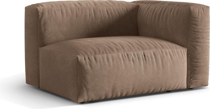 Actual product image Micadoni Modul Right, "Martina", 1 Seat, 121x106x75 Made in Europe (Modular sofa, 1-seater)