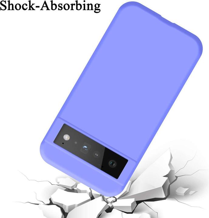 Actual product image Cadorabo Bumper Case for Google PIXEL 6 PRO TPU Liquid Silicone Cover for Google PIXEL 6 PRO (Google Pixel 6 Pro)