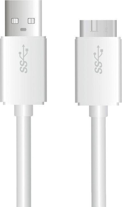 Actual product image Sinox i-Media - USB cable - Micro USB Type B (han) til USB Type A (han) - USB 3.0 - 1 m (1 m, USB 3.2 Gen 1)