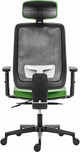 Produktbild Powerton ERGO LUCIE Ergonomischer Bürostuhl, Grün (42 - 53.50 cm)