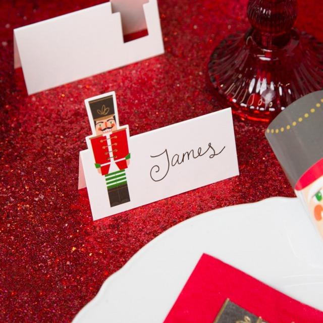 Actual product image TALKING TABLES Red Glitter Table Runner (180 x 30 cm)
