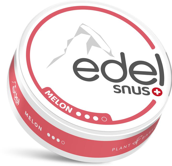 Actual product image Edelweiss Melon (All White Slim) (Nicotine Pouches, 15 mg)