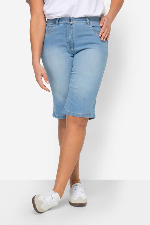 Produktbild Angel of Style Jeansbermuda Berry, Stretchkomfort, 5-Pocket (50)
