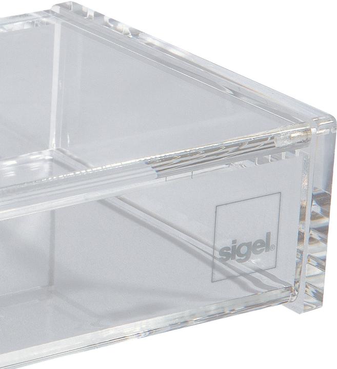 Actual product image Sigel Business card box (58 x 90 mm)