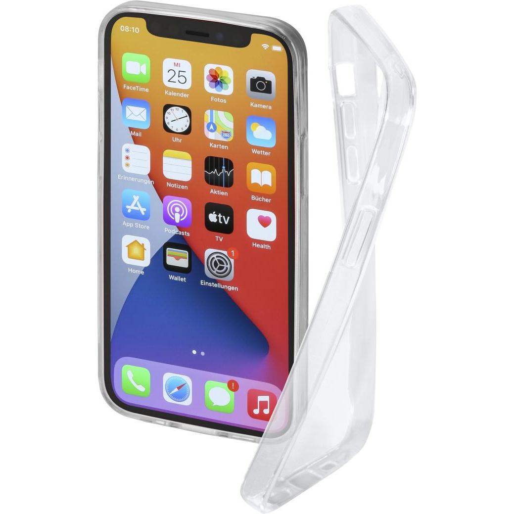 Hama Crystal Clear (Apple iPhone 12 mini), Smartphone Hülle, Transparent