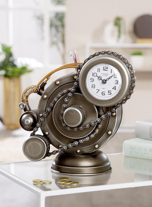 Produktbild Casablanca by Gilde Spardose-Tischuhr rund Cada