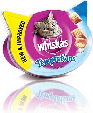 Actual product image Whiskas Temptations (Adult, 1 pcs., 60 g)