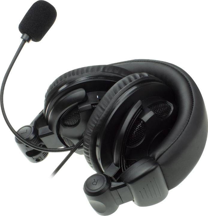Produktbild Ewent Over-ear stereo headset with microphone and volume control (Kabelgebunden)