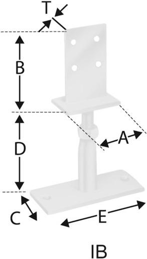 Produktbild Simpson Sst Stützenfuss (Stützenfuss, 1 Stk.)