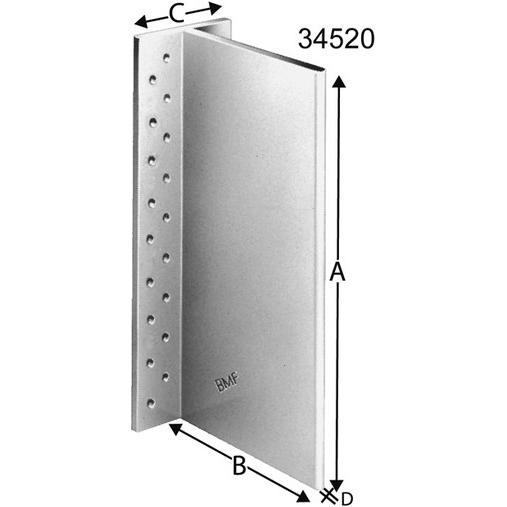 Simpson Sst, Baubeschläge + Holzverbinder, Balkenträger (1 Stk.)