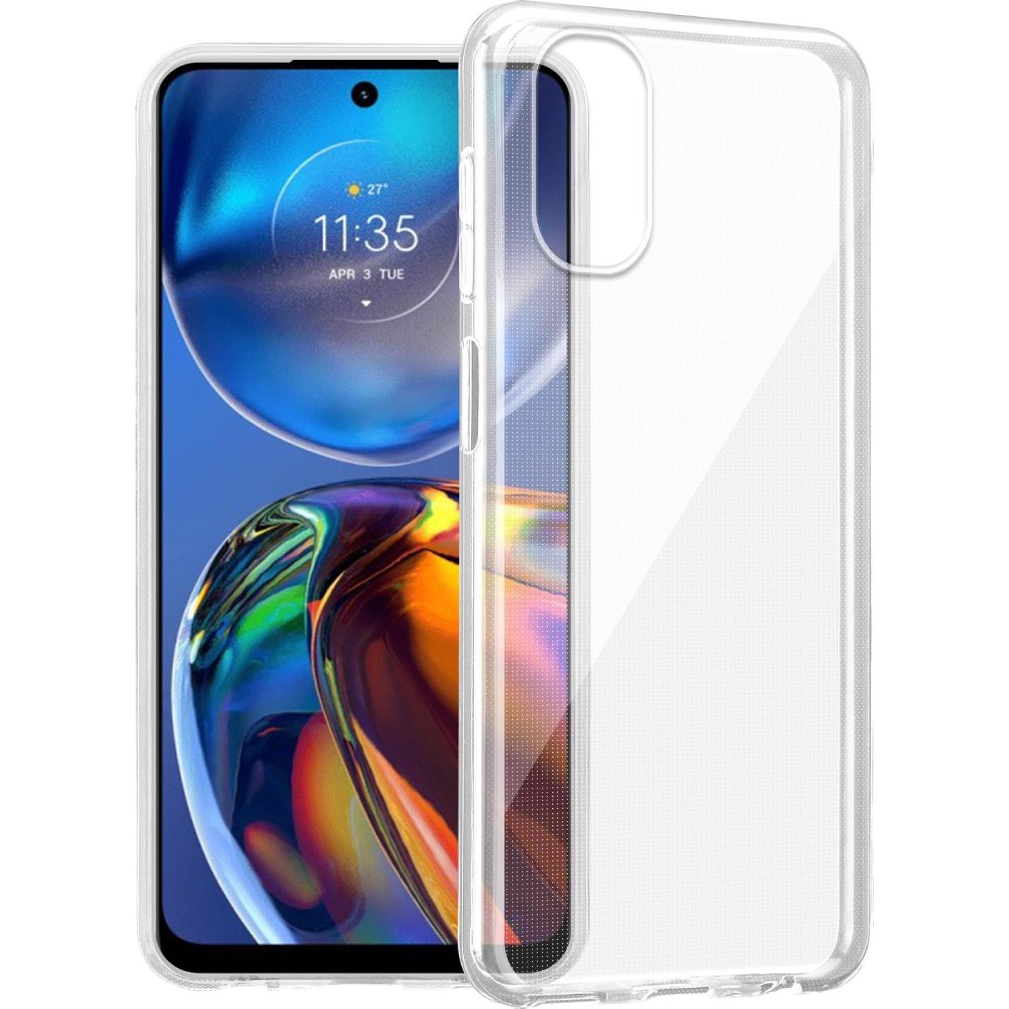 Cadorabo TPU Ultra Slim AIR Hülle für Motorola MOTO E32 4G / E32S (Motorola Moto E32s), Smartphone Hülle, Transparent