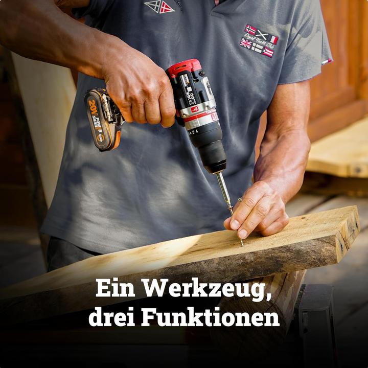 Productafbeelding Worx Accu klopboormachine WX354.9