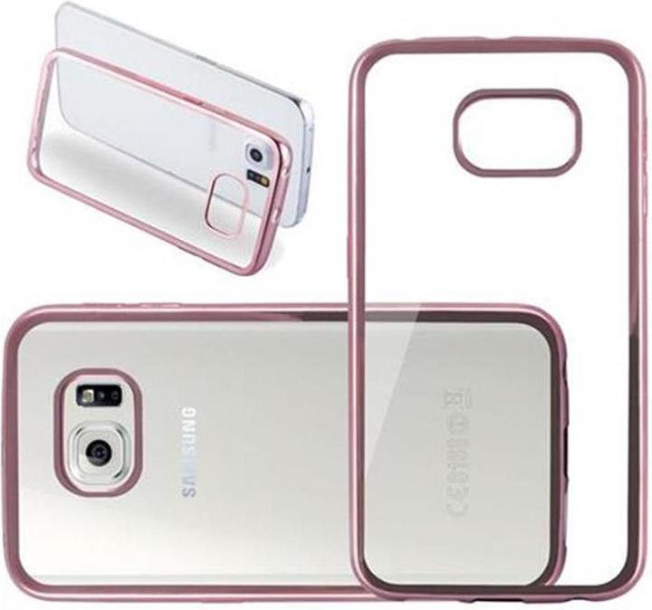 Image du produit Cadorabo TPU Cover Ultra Slim Chrome pour Samsung Galaxy S6 EDGE (Samsung Galaxy S6 Edge)