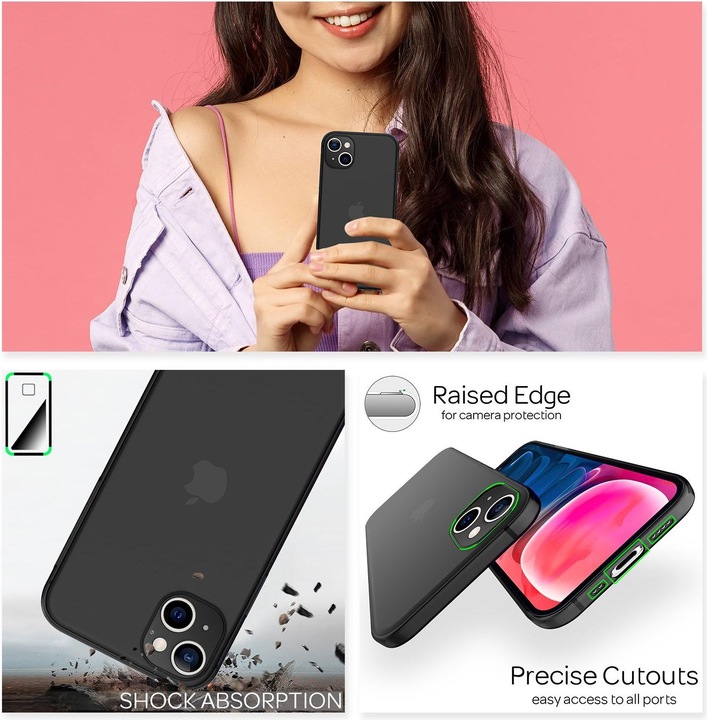 Actual product image Nalia Ultra Thin Hardcase (Apple iPhone 13 mini)