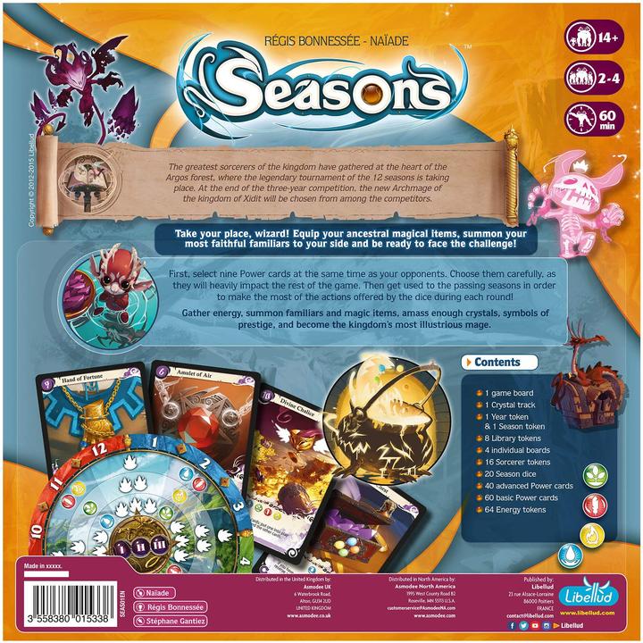Image du produit Asmodée Seasons (Français, 2 - 4 Joueur)