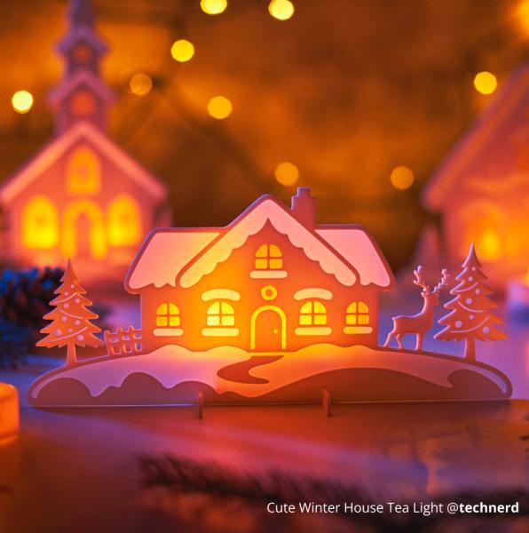 Actual product image Bambu Lab - Hardware Kit - LED Flame Tea Light Candle Set